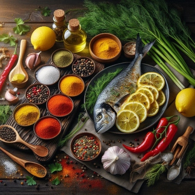 بهترین ادویه‌ها برای مزه‌دار کردن ماهی و غذاهای دریایی و نحوه استفاده از آن‌ها